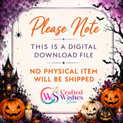 Spooky Season Ultimate Crafter & Planner Bundle – 25+ Halloween 20oz Tumbler Wraps & GoodNotes Digital Stickers (Commercial License Included)