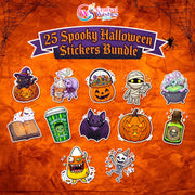 Spooky Season Ultimate Crafter & Planner Bundle – 25+ Halloween 20oz Tumbler Wraps & GoodNotes Digital Stickers (Commercial License Included)