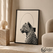 Stockholm Style Black & White Wall Art Set of 5, Leopard Y2K Fashion Printable Posters, Chic Gallery Wall Digital Download