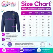 Custom Logo Gildan 2400 Ultra Cotton Long Sleeve T-Shirt | Personalized Printed Unisex Business Apparel