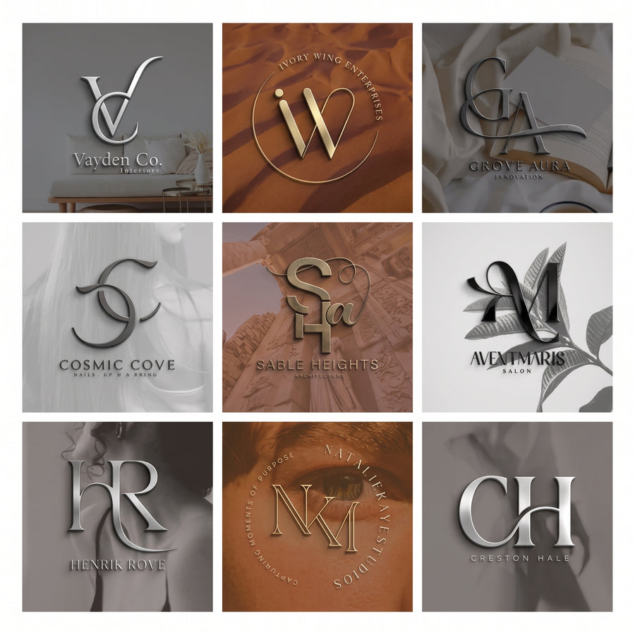 Custom Logo & Brand Identity Design Service