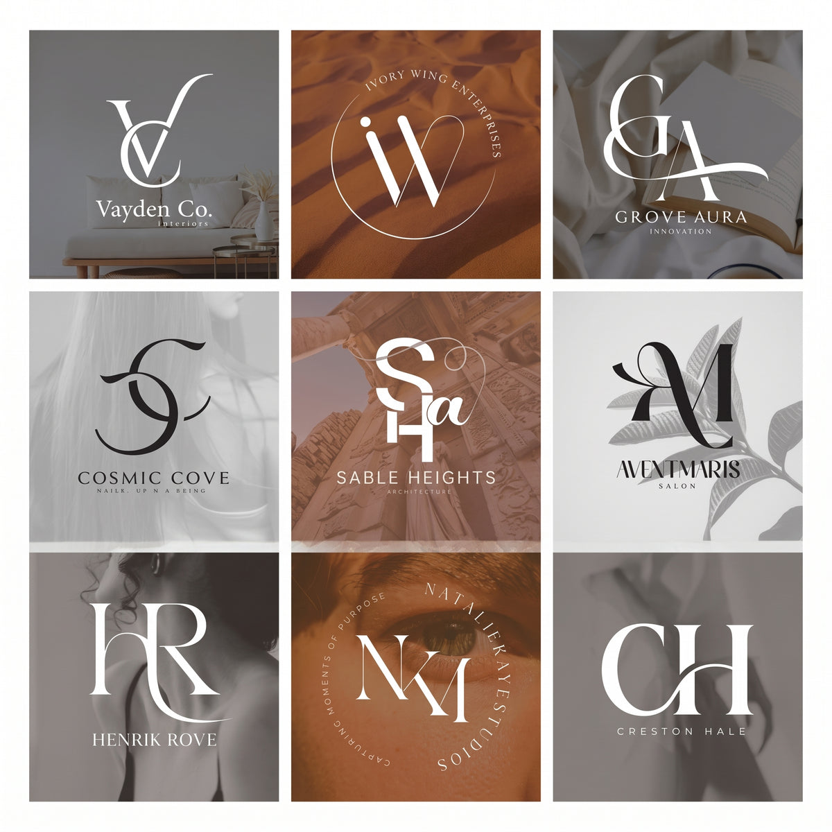 Custom Logo & Brand Identity Design Service