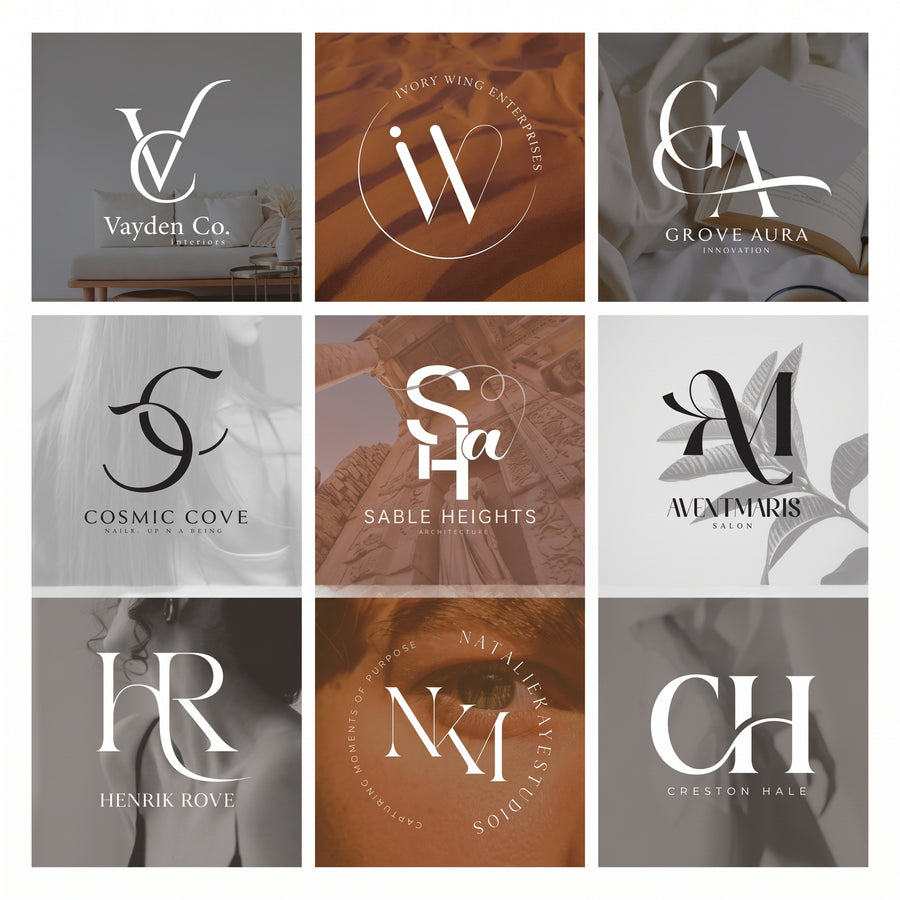 Custom Logo & Brand Identity Design Service