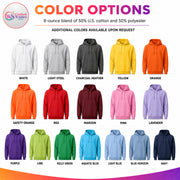 Custom Logo Unisex Hoodie | Personalized Business & Team Hoodie | Bulk Custom Printed Hoodies