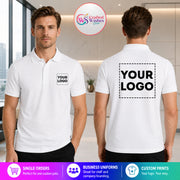 Custom Logo Polo Shirt | Unisex 100% Cotton Business Uniform & Workwear Polo