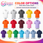 Custom Logo Polo Shirt | Unisex 100% Cotton Business Uniform & Workwear Polo