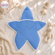 Personalized Crochet Baby Star Cocoon | Custom Newborn Wrap