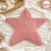 Personalized Star Baby Swaddle, Custom Baby Star Cocoon, Hooded Newborn Wrap, Crochet Knit Baby Romper Sleep Sack, Baby Shower Gift