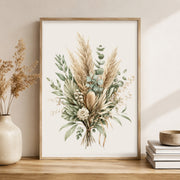 Sage Green Botanical Wall Art Set of 3 | Watercolor Floral Printable Decor
